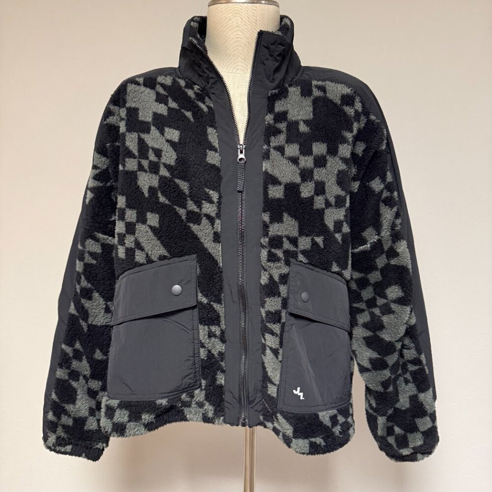*NEW* Joy Lab Printed High Pile Fleece Jacket - Picture 2 of 10